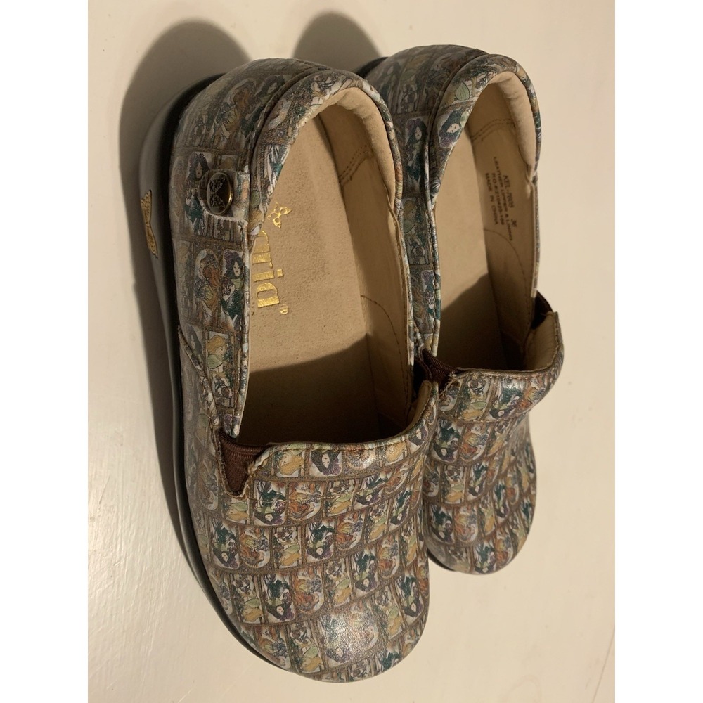 Alegria by PG Lite Women's KEL-7605 Slip On Shoes Multi Color Size 36